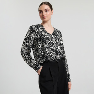 Sinsay - Blusa in viscosa - Multicolore - Da donna - ZB031-MLC