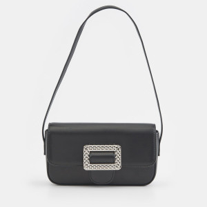 Sinsay - Torebka bagietka - Czarny - damski - ZC476-99X