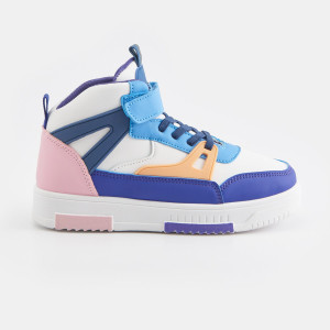 Sinsay - Sneakersy za kostkę - Fioletowy - dziewczynka - ZD728-45X