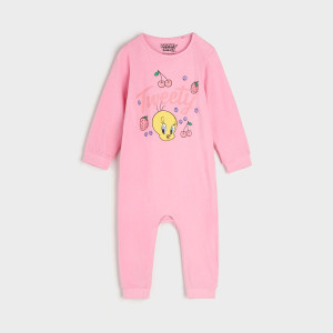 Sinsay - Tutina corta Looney Tunes - Rosa - Bambina - ZD798-03X