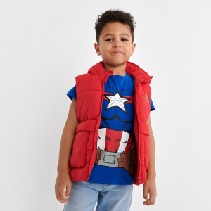 Sinsay - Koszulka Marvel - Niebieski - chłopiec - ZP404-52X