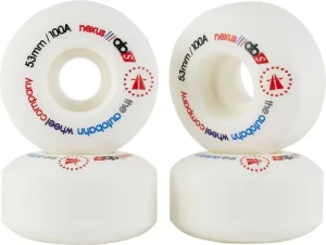 Autobahn Nexus 100A Skateboard Rollen 4 Stk. (53mm - Weiß)