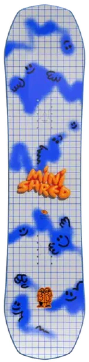 Bataleon Minishred Snowboard (Blau)