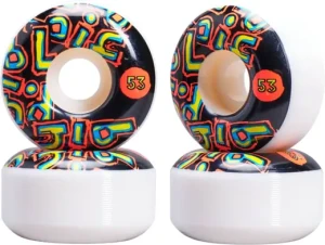 Blind OG Stacked 99A Skateboard Hjul 4-Pak (53mm - Sort)