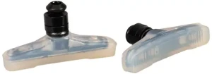 Eclat Éclat Force Female BMX BMX Bremsklötze (Clear/Midnight Teal)