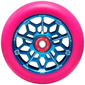 CORE Hex Hollow Stunt Scooter Rolle (110mm - Pink/Blau)