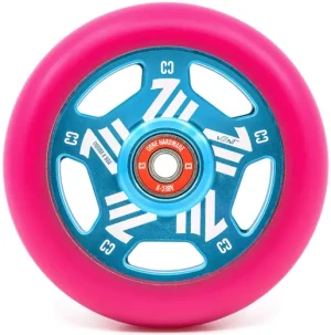 CORE Vent Hollow Stunt Scooter Rolle (110mm - Pink/Petrol)