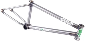 Cult 2 Kurz IC2 Freestyle BMX Rahmen (Matte Clear Raw)