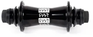 Cult Crew BMX Front Hub (Sort)