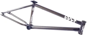 Cult Devon Smillie Biggie BMX Frame (Matte Trans Black)  - Black - Size: 21.5"