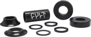 Cult Mid BMX Bottom Bracket (22mm - Sort)