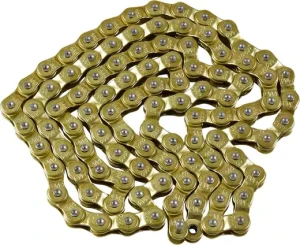 Cult P-121 Half Link BMX Kæde (Guld)