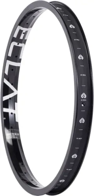 Eclat Bondi Straight Wall BMX Felge (Schwarz)