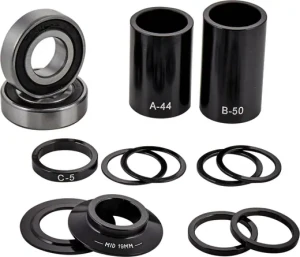 Eclat Mid CNC BMX Bottom Bracket (19mm - Sort)