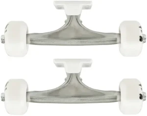 Enjoi DBL Panda Combo Trucks (Raw/White)