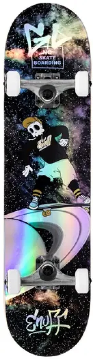 Enuff Skully Hologram Skateboard Komplettboard (Schwarz)