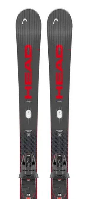 Head Supershape e-Rally SW + PRD 12 GW Sci Carving (Nero) taglia 156cm