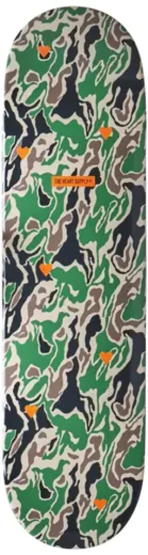 Heart Supply Luxury Prints Skateboard Deck (Camo)
