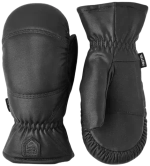Hestra Leather Box Mittens (Schwarz)