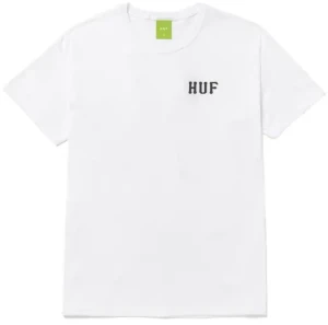HUF Essentials Classic H T-Shirt (White)