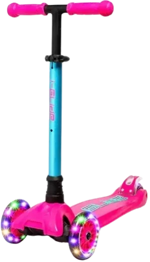 i-Glide 3 Wheel Løbehjul Børn (Pink/Aqua)