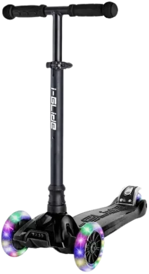 i-Glide 3 Wheel Løbehjul Børn (Black)