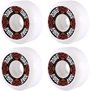 Jart Skateboards Jart Bondi 83B Skateboard Hjul 4-Pak (56mm - Hvid/Sort/Rød)