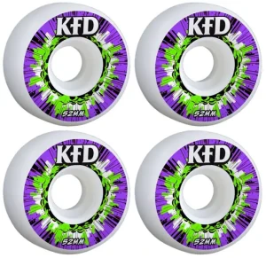 KFD Blast Skateboard Hjul 4-Pak (52mm - Purple)