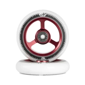 North Scooters North Index Ruote Monopattino Pacco da 2 (110mm - Wine Red/White Pu)