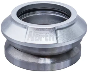 North Scooters North Star Integrated Headset (Matte Silver)