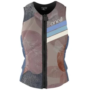 O'Neill Girls Slasher Comp Vest Wakeboard Vest (Desert Bloom)