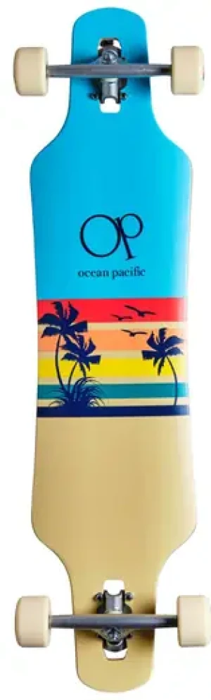 Ocean Pacific Sunset Komplet Longboard (Blå)