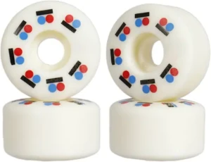 Plan B Iconic 102A Skateboard Rollen 4 Stk. (53mm - Weiß)