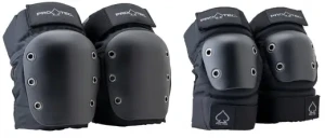 Pro-Tec Street Skate Pads 2-Pak (Black Open)