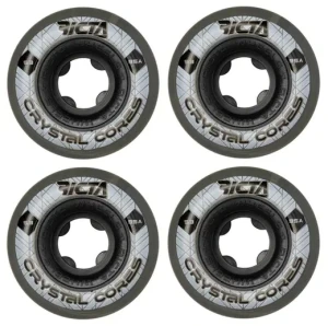 Ricta Crystal Cores 95A Skateboard Rollen 4 Stk. (53mm - Schwarz)
