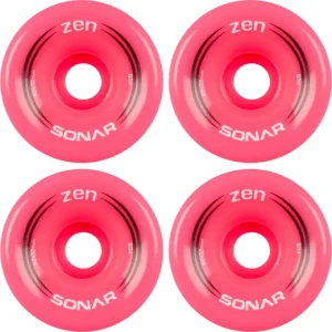 Riedell Sonar 62mm Rollschuh Rollen 4 Stk. (Pink)