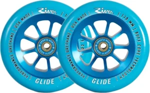 River Naturals Glide Pro Trick Løbehjul Hjul 2-Pak (110mm - Sapphire)