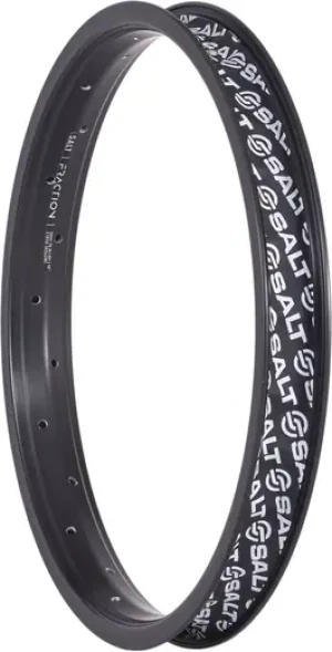 Salt Fraction 16" BMX Fælg (Sort)