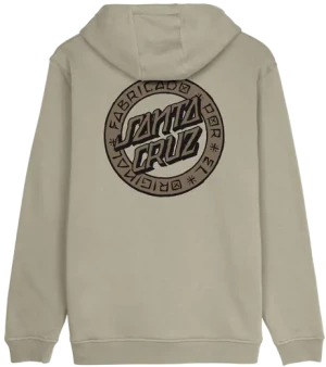 Santa Cruz Apparel Santa Cruz Loco Dot Hoodie (Stone Grey)