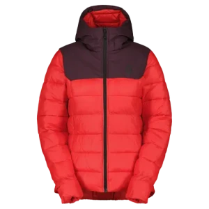 Scott Insuloft Warm Dame Ski Jakke (Rich Purple/Power Red)