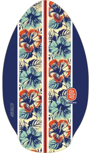 Skim One Hibizkuz Wood 35 Skimboard