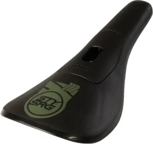 Stay Strong Fast Chevron Plastic BMX Sattel (Schwarz/Grün)