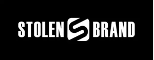 Stolen Banner (Black/White 100x40cm)
