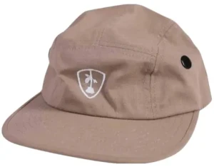Subrosa Embroidered Shield Camp Cap (Tan)