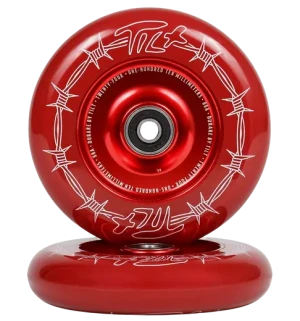 Tilt Durare Barbed Ruote Monopattino Pacco da 2 (110mm - Barbed Crimson)