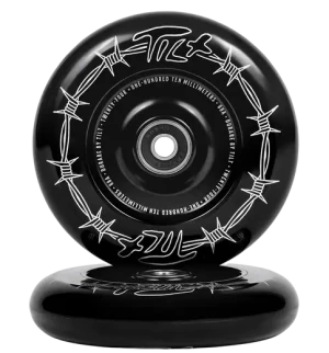 Tilt Durare Barbed Stunt Scooter Rollen 2 Stk. (110mm - Barbed Black)