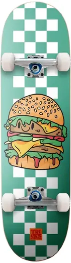 Tricks Happy Meat Midi Skateboard Komplettboard (Grün)