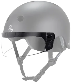 Triple Eight Deep Cover Visor Crown Kit (Sort)