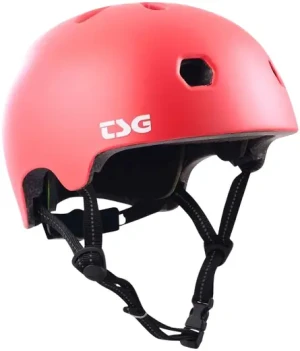 TSG Meta Satin Skaterhjelm (Gentle Red)