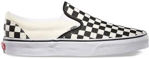 Vans Classic Slip-on Sko (Sort/Hvid)